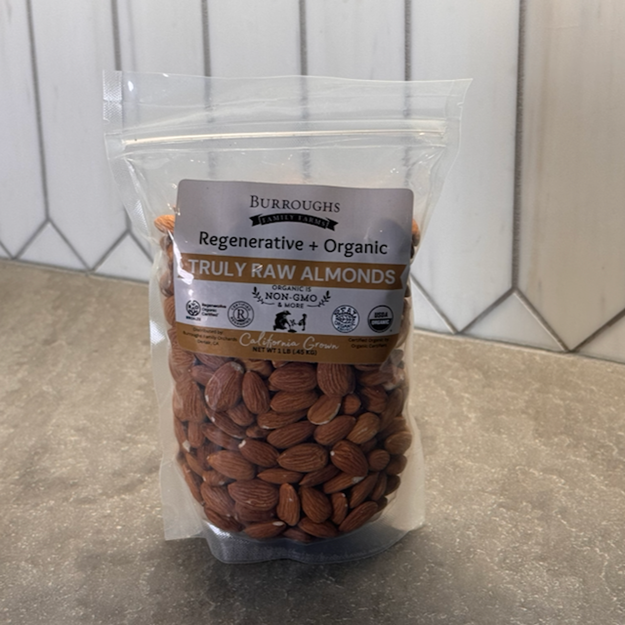 Raw Regenerative Almonds