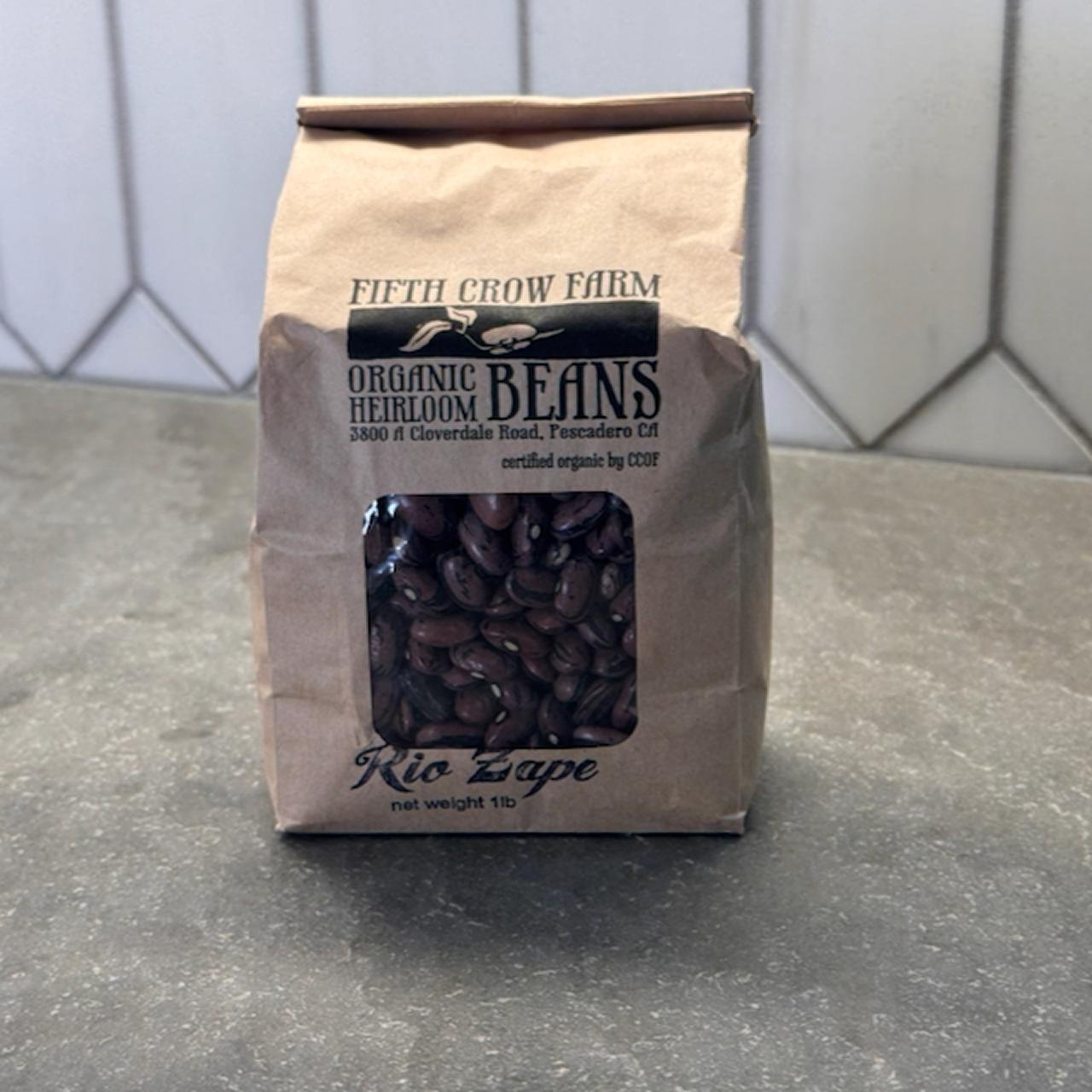 Dry Rio Zape Heirloom Beans
