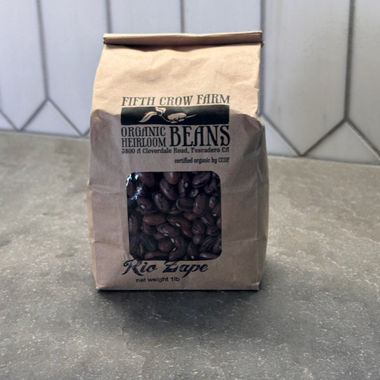 Dry Rio Zape Heirloom Beans