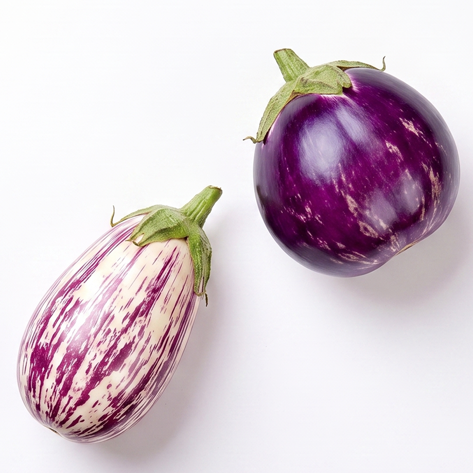 Heirloom Eggplants (2-piece bundle)