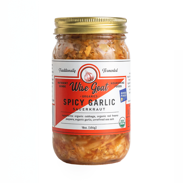 Spicy Garlic Sauerkraut