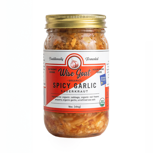 Spicy Garlic Sauerkraut